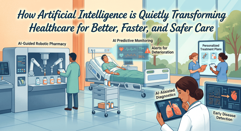 AI Revolutionizes Healthcare: Enhancing Patient Care and Hospital Efficiency with Smart Technology