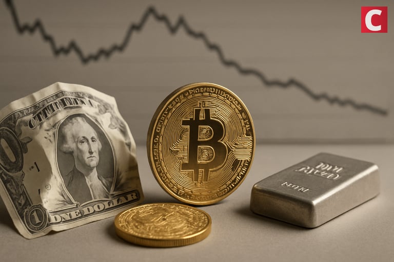 Ken Griffin Warns of Dollar's Decline as Gold and Bitcoin Hit Record Highs Amid Global Economic Shifts