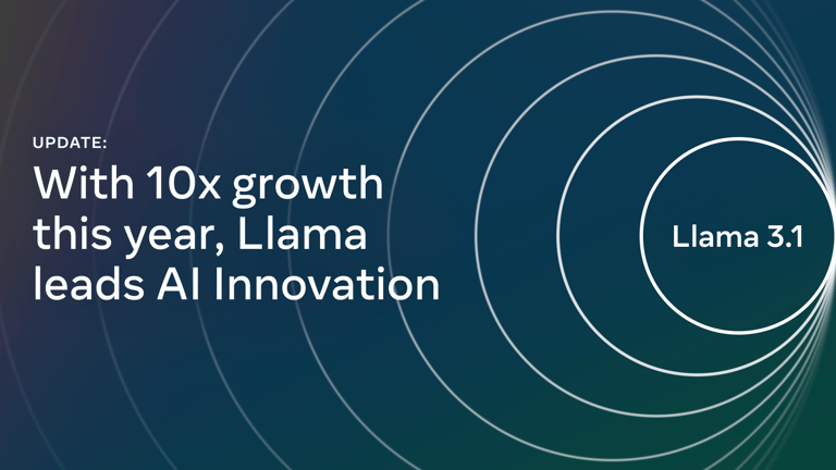 Meta's Llama AI Surges in Popularity, Transforming Industries with Open-Source Innovation