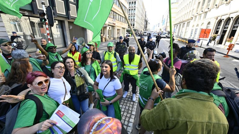 Brussels Non-Profit Sector Rises Against Austerity: Mass Protest Set for May 2025