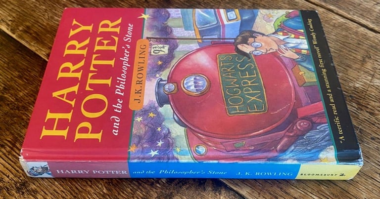 Rare First Edition 'Harry Potter' Bought for £10 Could Fetch £50,000 at Auction