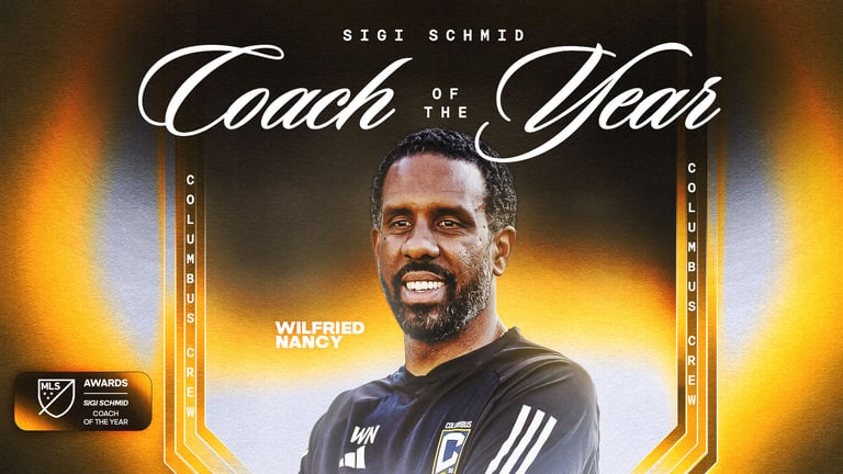 Wilfried Nancy Honored as 2024 MLS Coach of the Year, Leading Columbus Crew to Historic Success