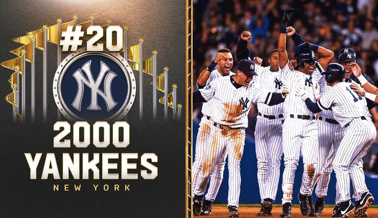 2000 Yankees: From Mediocre Season to Postseason Glory, Defying the Odds