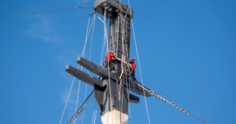 £42M Conservation Effort on HMS Victory Begins: Historic Lifts Mark Milestone in Restoration
