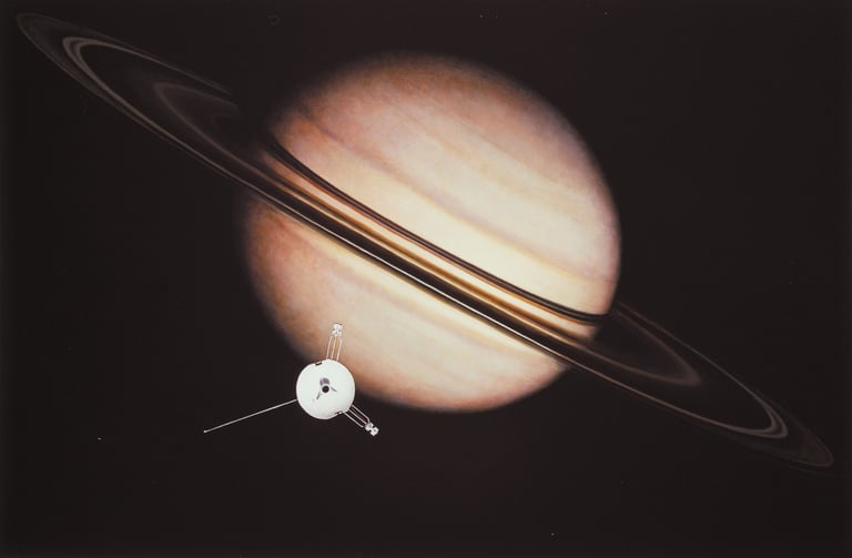 Pioneer 11: First Spacecraft to Fly by Saturn and Pave the Way for Voyager Missions