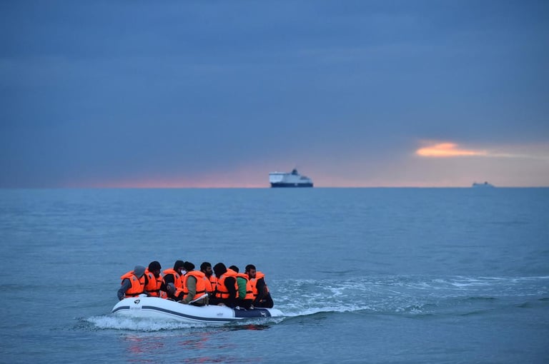 Record 752 Migrants Cross Channel in One Day, UK-French Tensions Rise Amid Smuggling Tactics
