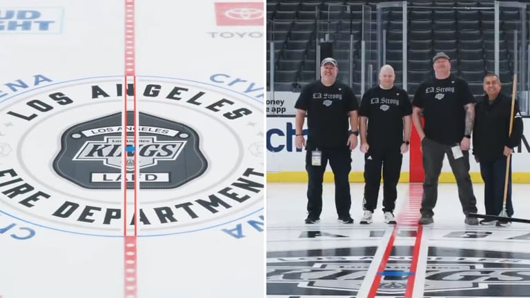 LA Kings Honor Firefighters Amid Emotional Game, Fall 5-1 to Penguins