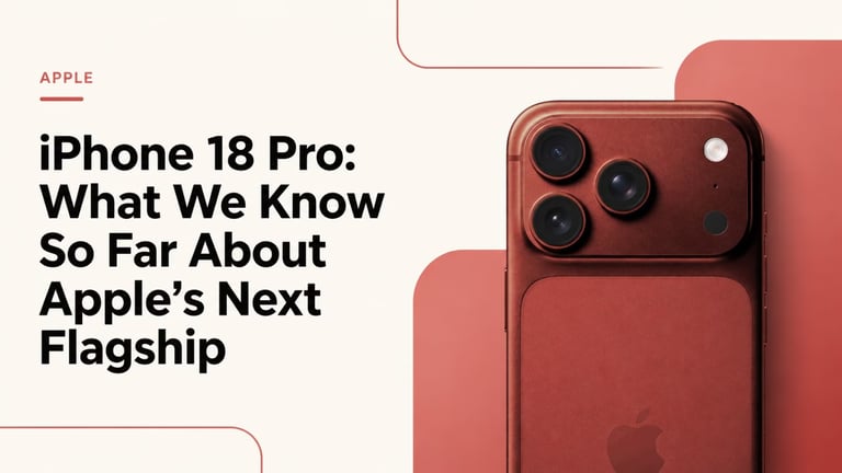 Apple Plans iPhone 18 Lineup Launches and Potential Foldable; AirPods Ultra and Apple TV 4K Updates Announced
