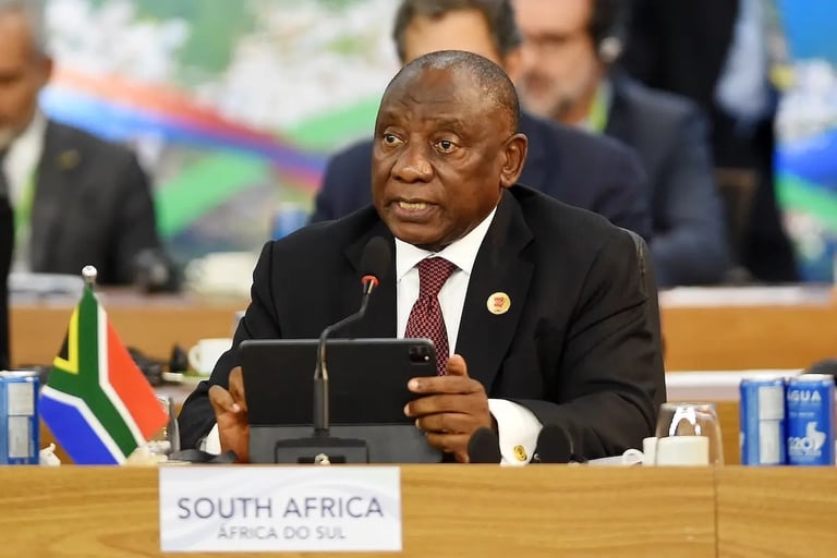 South Africa's G20 Presidency Champions African Union's Agenda 2063 for Global Unity and Sustainable Progress