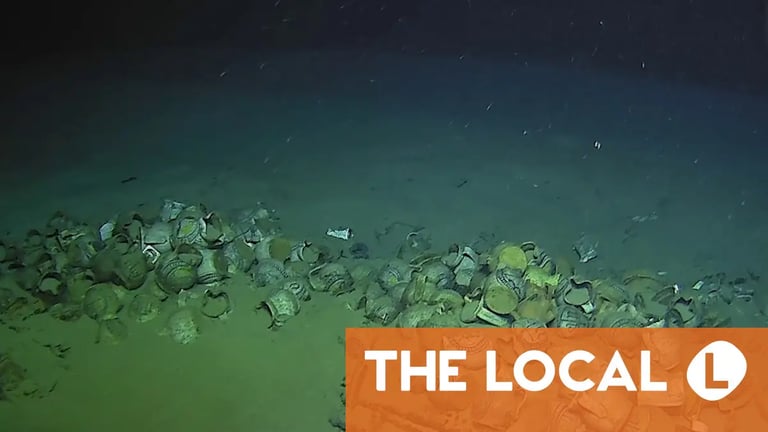 16th-Century Shipwreck Discovered Off Saint-Tropez: A Deep-Sea Time Capsule Unveiled