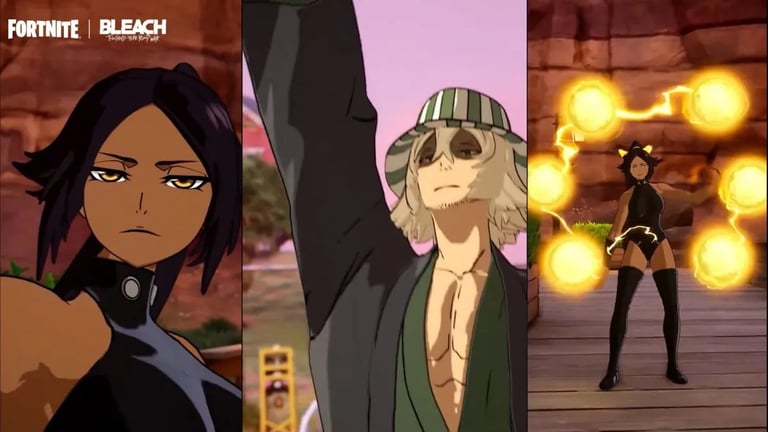 Fortnite Expands Bleach Crossover with Yoruichi and Kisuke Skins in Wave 2