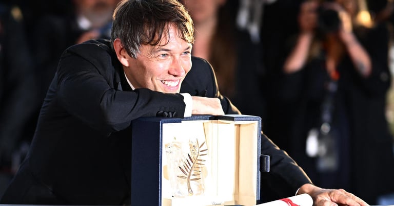 Sean Baker's 'Anora' Wins Palme d'Or at Cannes, Celebrates Comedic Take on Sex Worker’s Unconventional Marriage
