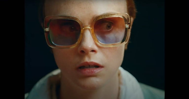 Cara Delevingne Stars as Elton John in New 'Step Into Christmas' Music Video