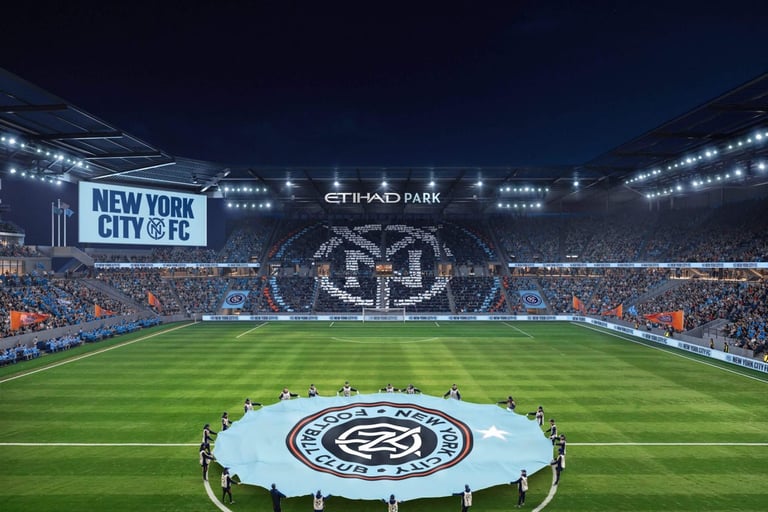NYCFC Unveils $780M Etihad Park Stadium in Queens, Set to Open in 2027