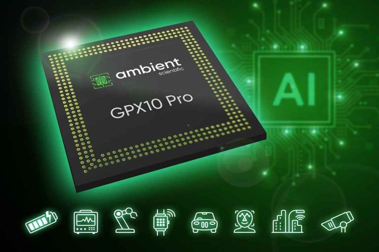 Ambient Scientific Unveils GPX10 Pro: AI Processor Revolutionizes Edge Applications with Efficiency and Power