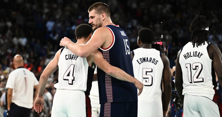 Jokic Calls Serbia's Loss to Team USA His Biggest Defeat, Reflects on Olympic Journey and Future Challenges