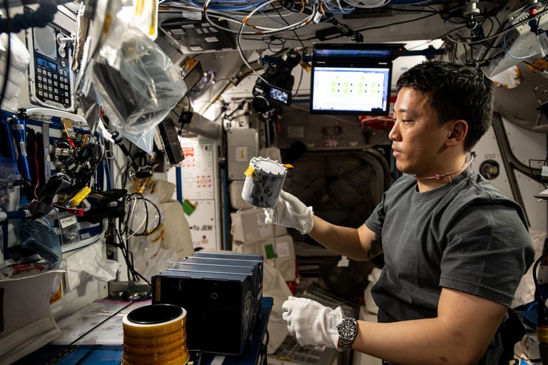 ISS Achieves Milestones in Cancer Therapy, Space Manufacturing, and Solar Research in 2025