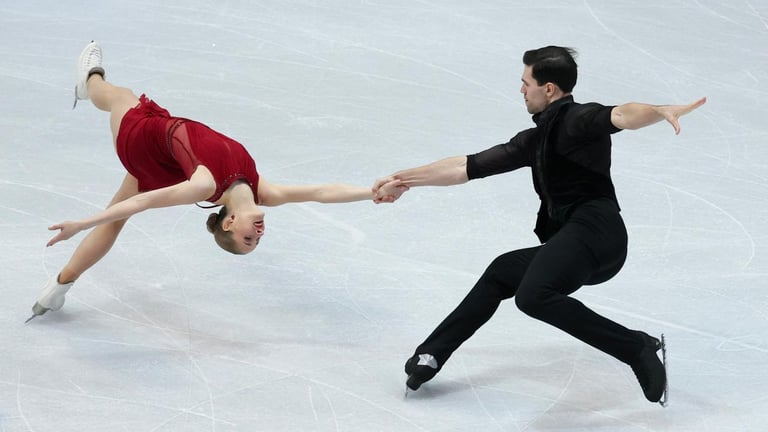 German Pair Hase and Wolodin Win Silver at World Championships, Eye Olympic Gold