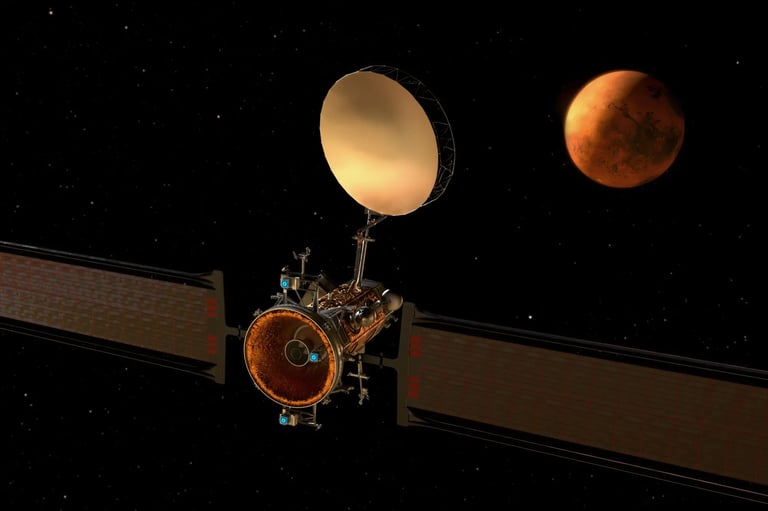 NASA Taps Blue Origin for Mars Telecom Network Despite Recent Setbacks; $700M Contract Secured