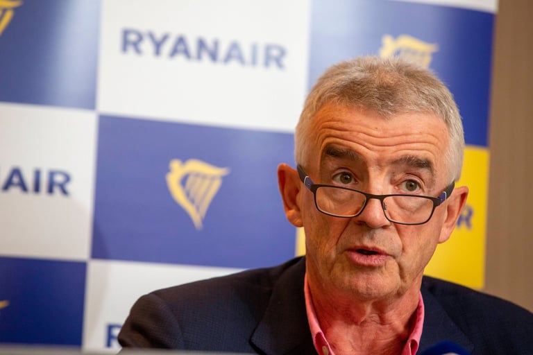 Ryanair Chief Calls for Alcohol Limits at Airports Amid Rising In-Flight Violence