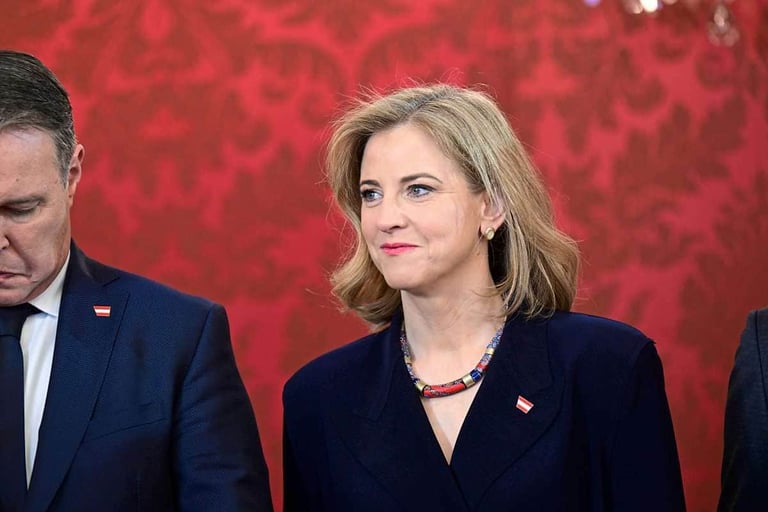 Austria's Foreign Minister Visits Ukraine, Reaffirms Support Amid Ongoing Conflict