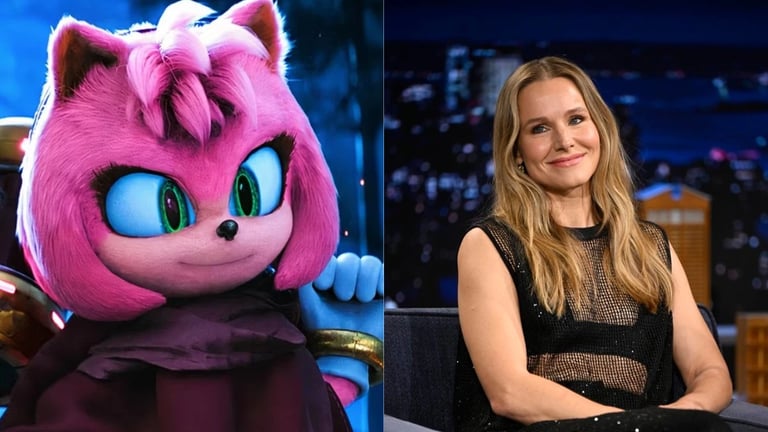 Kristen Bell Joins Sonic 4 Cast as Amy Rose, Release Set for 2027