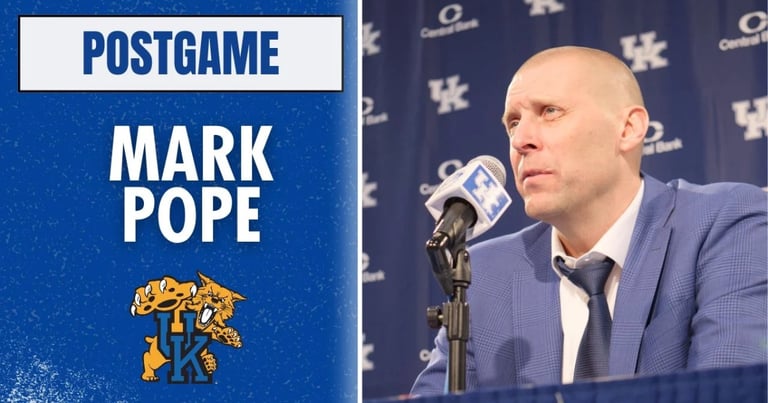 Kentucky Coach Mark Pope Analyzes Loss to UNC, Calls for Urgent Team Improvements