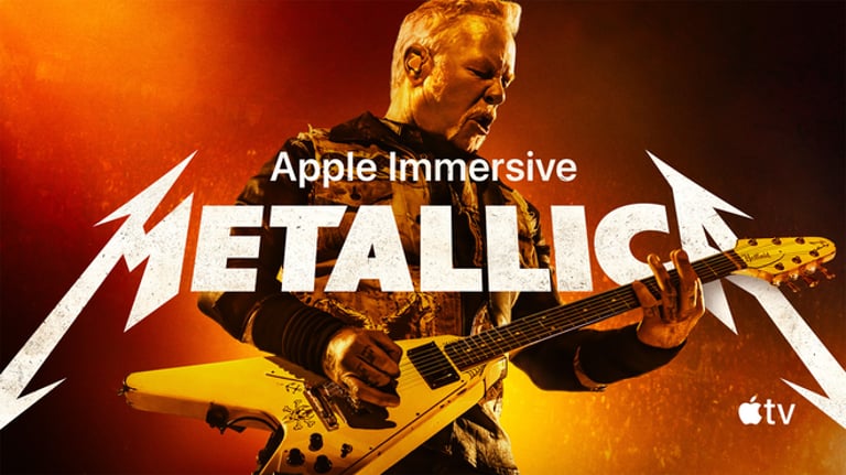 Metallica's VR Concert Film to Debut on Pricey Apple Vision Pro Headset in 2025