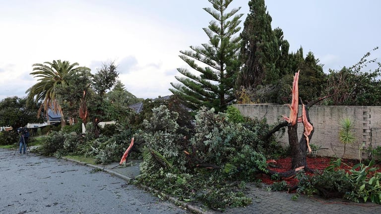 Tornado Hits Perth's City Beach: Chaos, Destruction, and Ongoing Severe Weather