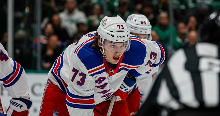 Rangers' Matt Rempe Faces NHL Hearing for Dangerous Hit on Stars' Miro Heiskanen