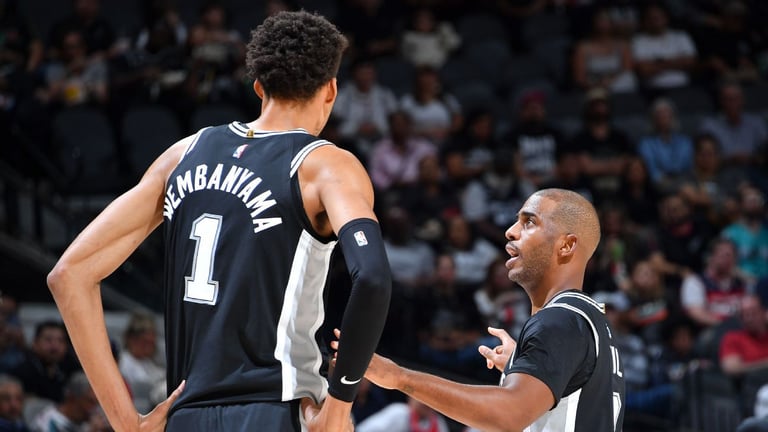 Chris Paul Reaches 12,000 Assists, Forges Dynamic Partnership with Wembanyama