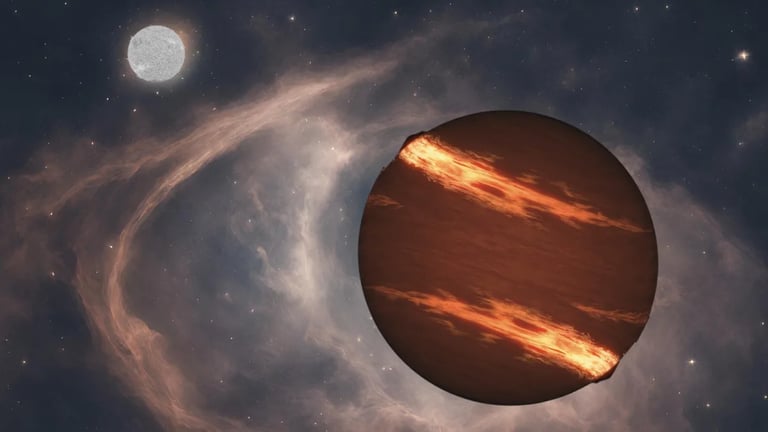 James Webb Telescope Reveals Giant Exoplanets Circling Dead Stars