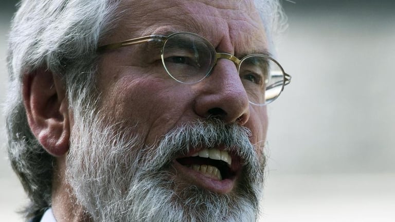Gerry Adams Denies IRA Links in High-Profile London Trial; Testimony Expected Friday