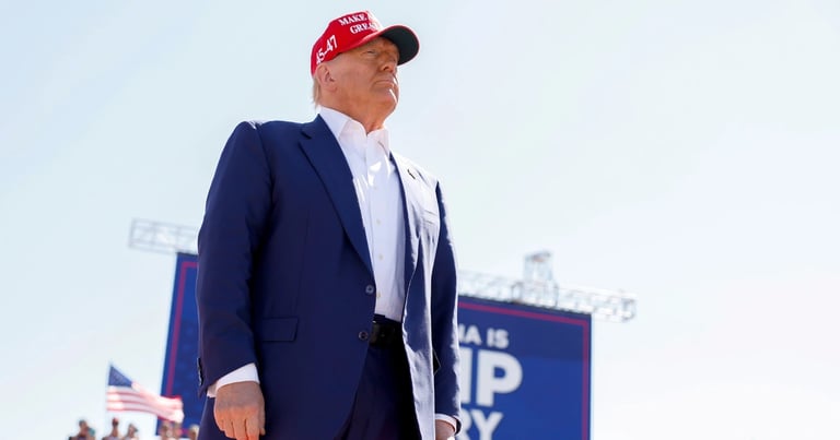 Trump Ramps Up Campaign with 26 Events in September, Targets Harris Amid Tight Race