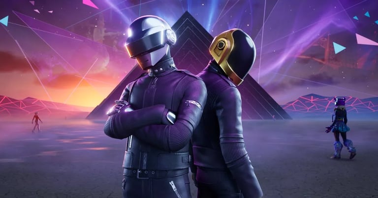 Daft Punk Teams Up with Fortnite for Epic Immersive Experience Launching September 27