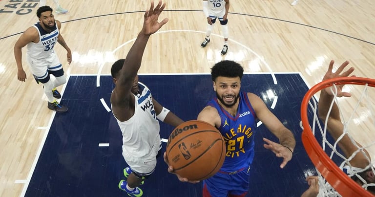 Nuggets Dominate Timberwolves 117-90, Even Series in Game 3 Showdown