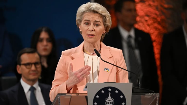 Ursula von der Leyen Wins Karlspreis 2025 for Championing Europe's Unity and Values