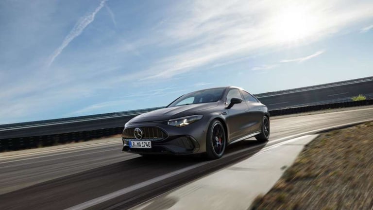 Mercedes Unveils 680 HP Electric CLA 45 AMG with Axial-Flow Motors and Rapid Charging