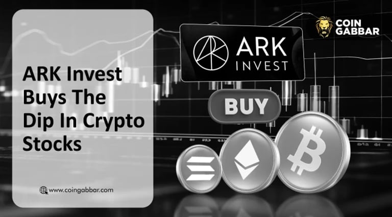 ARK Invest Bets Big on Crypto Stocks Amid Market Dip: A Sign of Institutional Confidence?