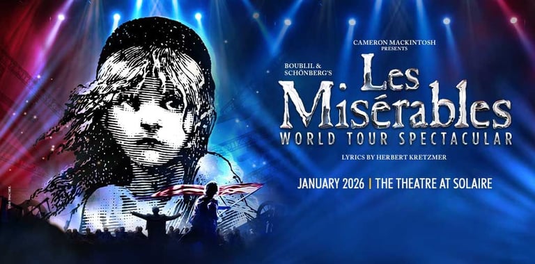 Les Misérables World Tour Spectacular Heads to Manila with Star-Studded Cast and Filipino Talent