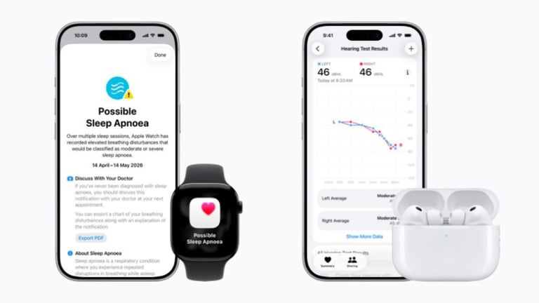 Apple Launches Sleep Apnea Detection and At-Home Hearing Tests in India