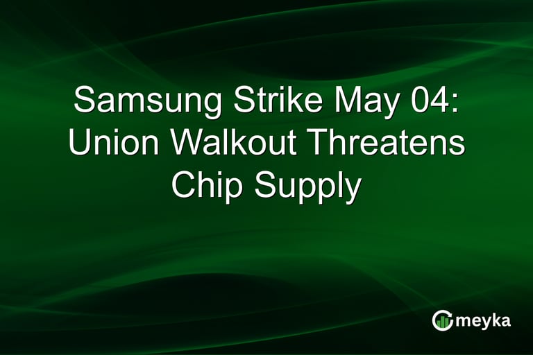 Samsung Chairman Urges Union Talks to Avert Strike Threatening Economy and Competitiveness