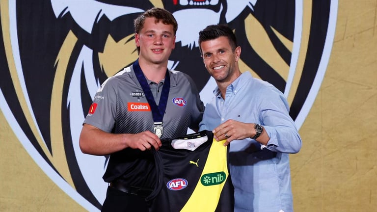 Richmond Drafts Sam Lalor as No.1 Pick, First Top Choice Since 2004