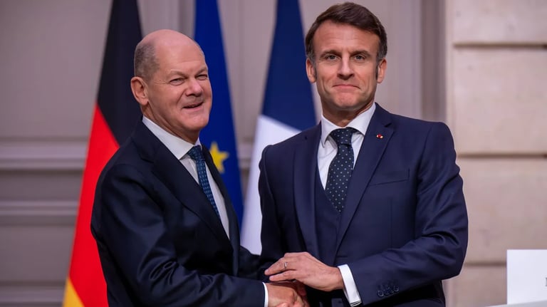 Macron and Scholz Unite to Navigate Europe's Challenges Amid Trump's Presidency