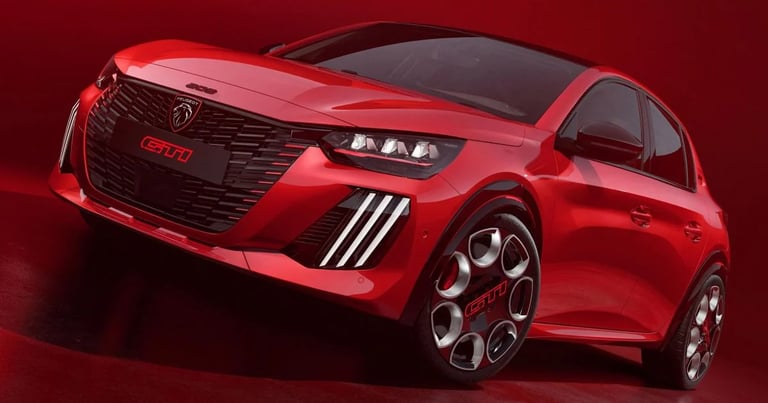 Peugeot Revives GTi Legacy with Electric e-208 GTi Debut at Le Mans
