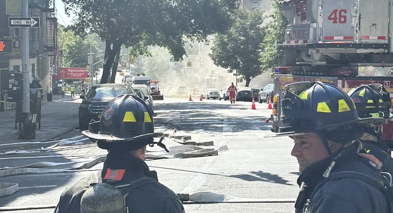 Gas Main Explosion Rocks Bedford Park: Minor Injuries, Evacuations, and Major Emergency Response