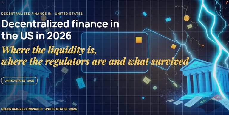 US DeFi Market 2026: Rebounds with Regulation, Stability, and Utility Focus