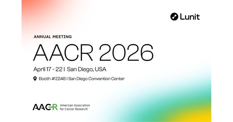 Lunit Unveils AI Breakthroughs in Oncology at AACR 2026, Boosting Biomarker Precision and Treatment Strategies