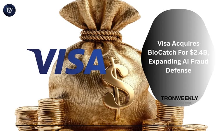 Visa Acquires BioCatch for $2.4B to Bolster Fraud Detection Amid Rising Scams