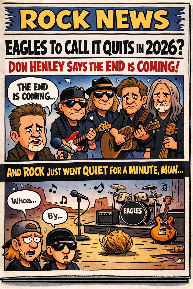 The Eagles Announce Final Tour: 'The Long Farewell' Set for 2026